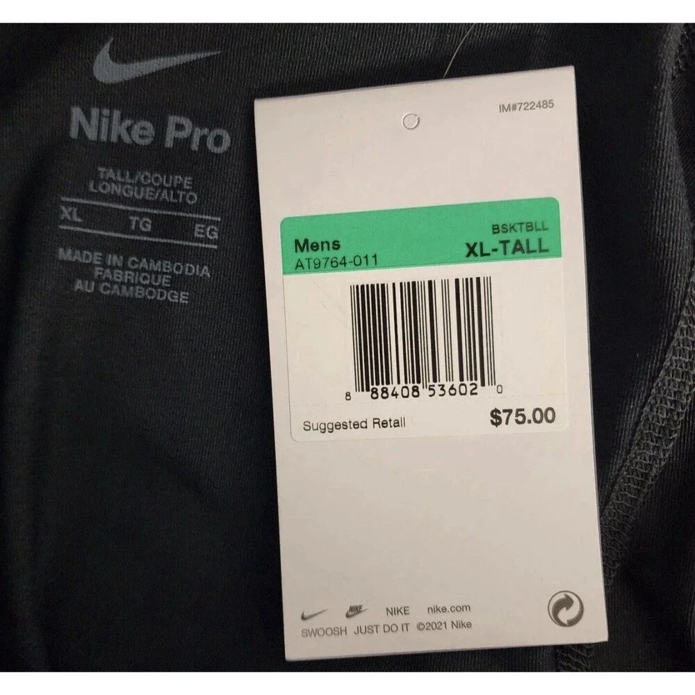 Nike Pro NBA Team Issue 3/4 Compression Tights